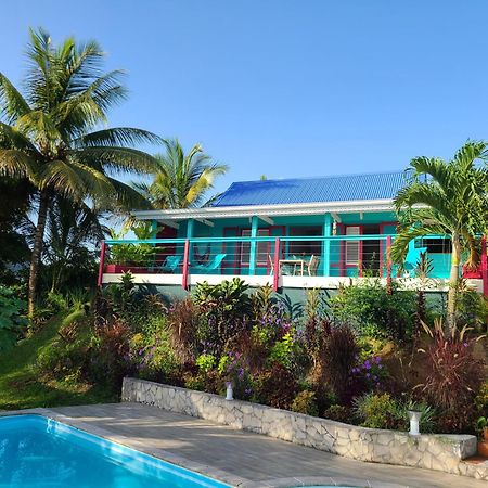 Pipirite Chantant - Maison Creole Vue Mer Sainte-Rose Exterior foto