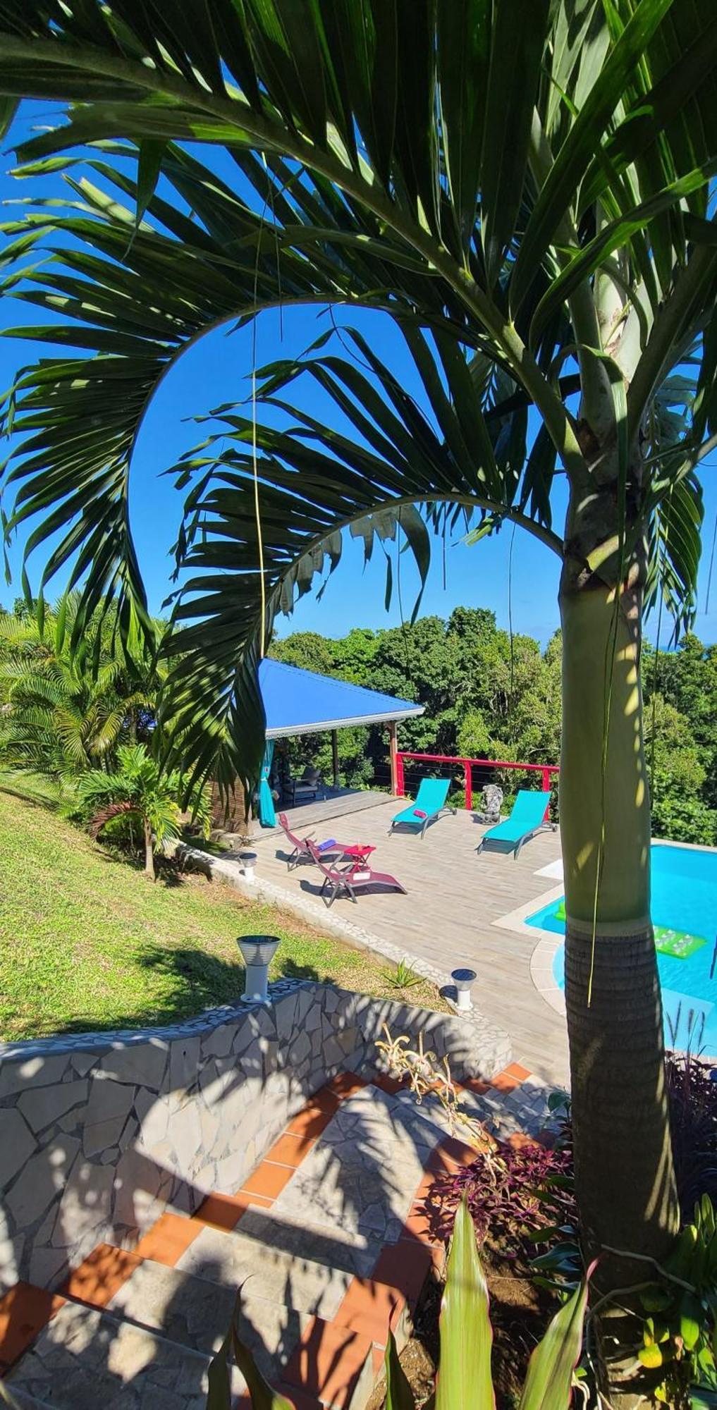 Pipirite Chantant - Maison Creole Vue Mer Sainte-Rose Exterior foto